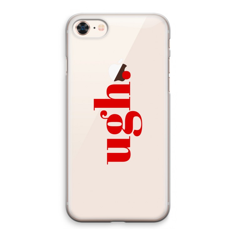 Ugh: iPhone 8 Transparant Hoesje