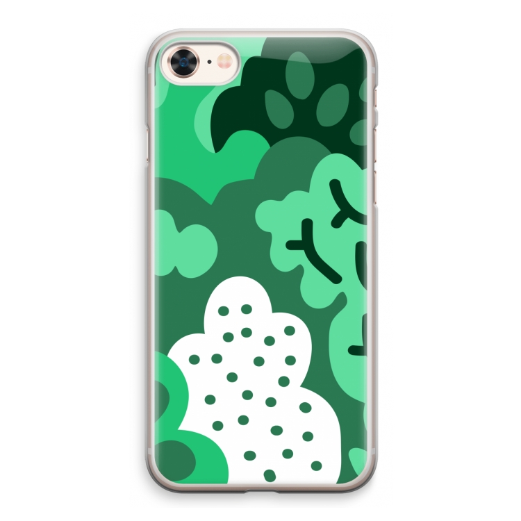 Bushes: iPhone 8 Transparant Hoesje