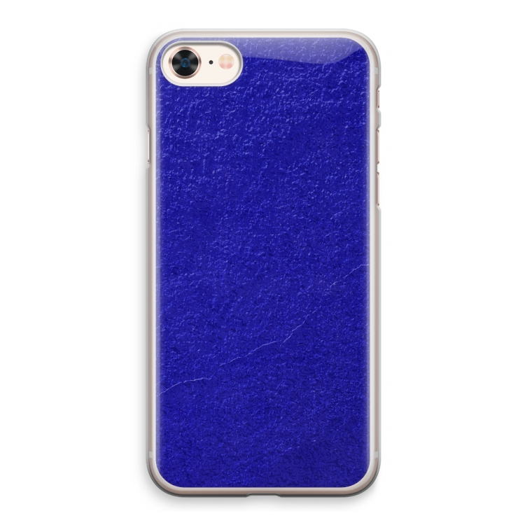 Majorelle Blue: iPhone 8 Transparant Hoesje
