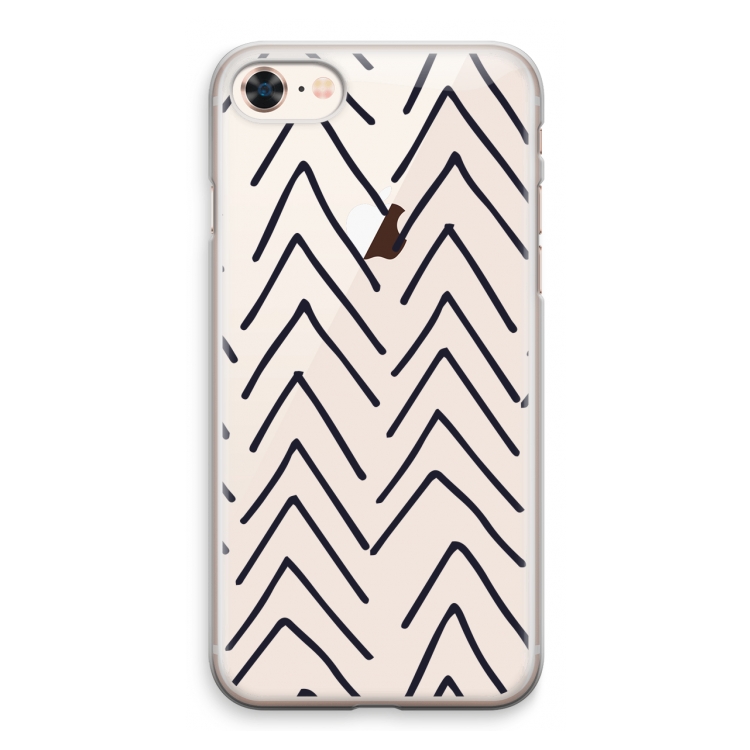Marrakech Arrows: iPhone 8 Transparant Hoesje