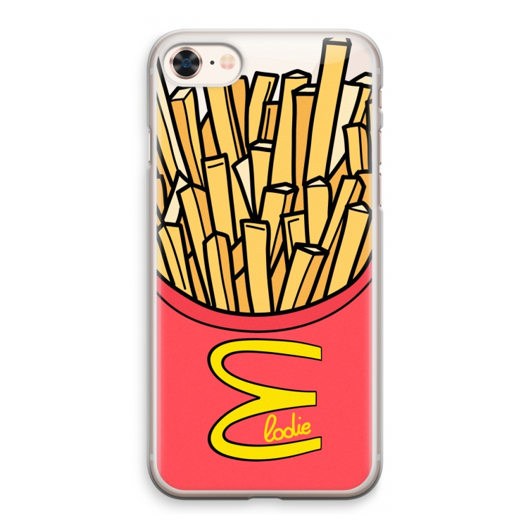 McElodie: iPhone 8 Transparant Hoesje