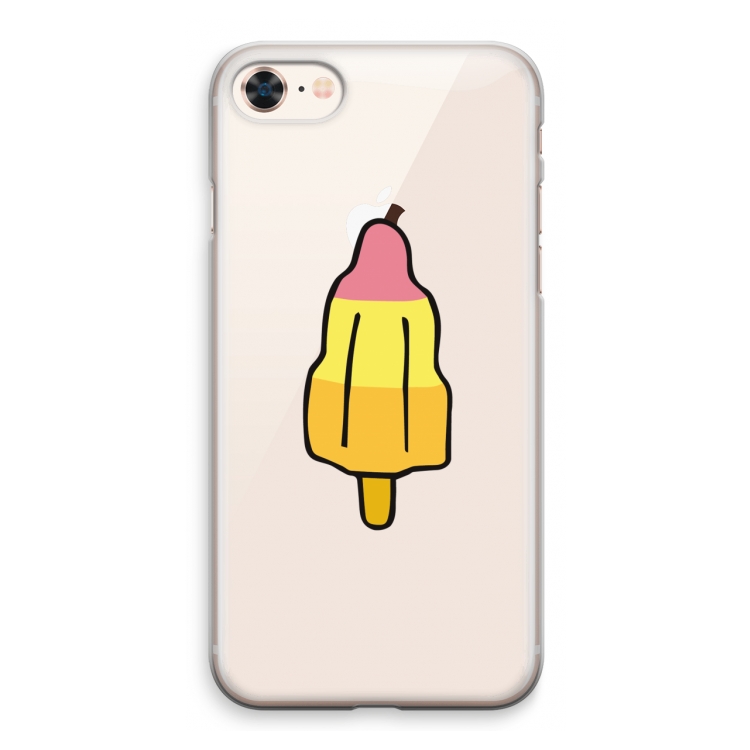 Raketijsje: iPhone 8 Transparant Hoesje