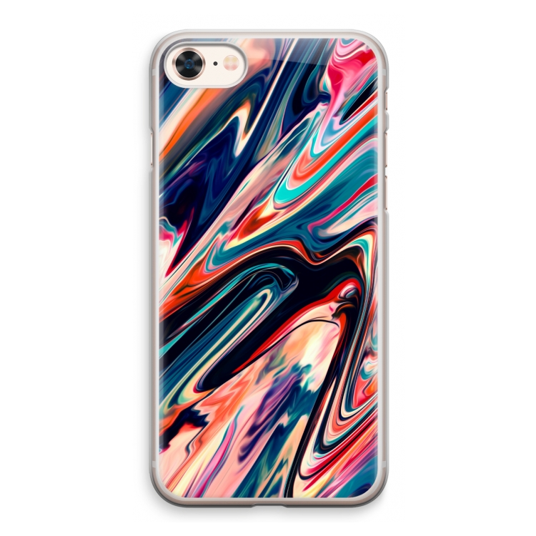 Quantum Being: iPhone 8 Transparant Hoesje