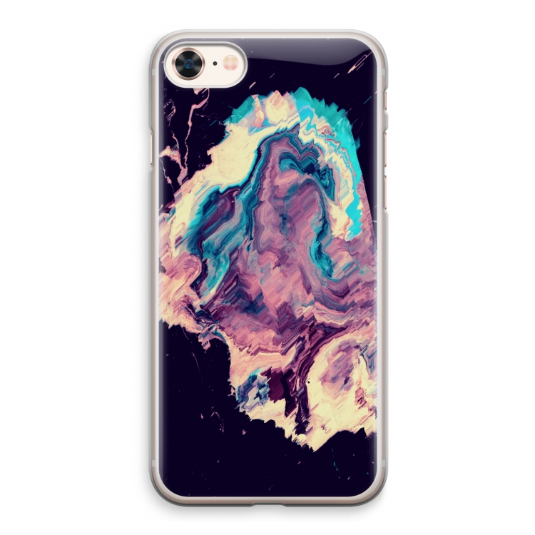 Cosmic Silence: iPhone 8 Transparant Hoesje