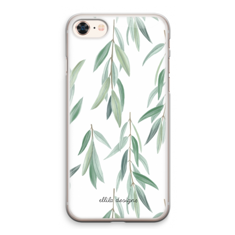 Branch up your life: iPhone 8 Transparant Hoesje