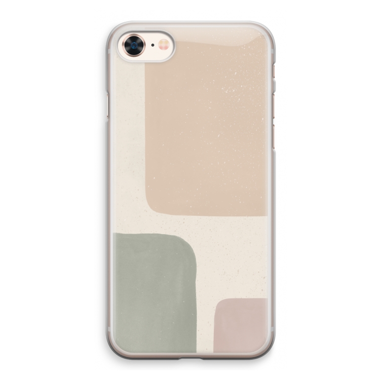 Geo #7: iPhone 8 Transparant Hoesje