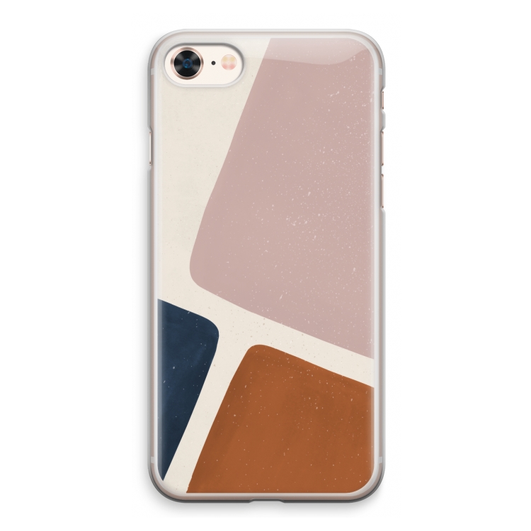 Geo #2: iPhone 8 Transparant Hoesje