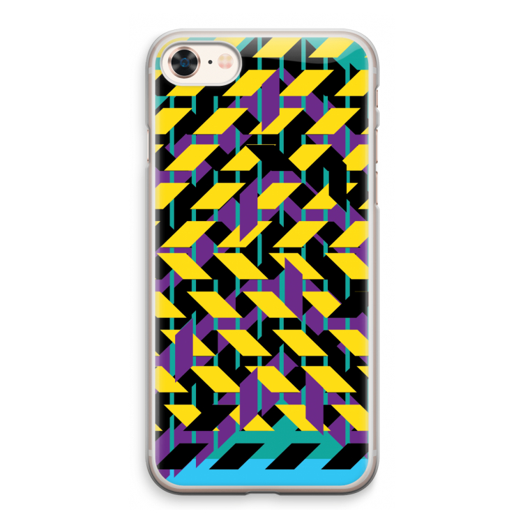 Skew Bee 3: iPhone 8 Transparant Hoesje