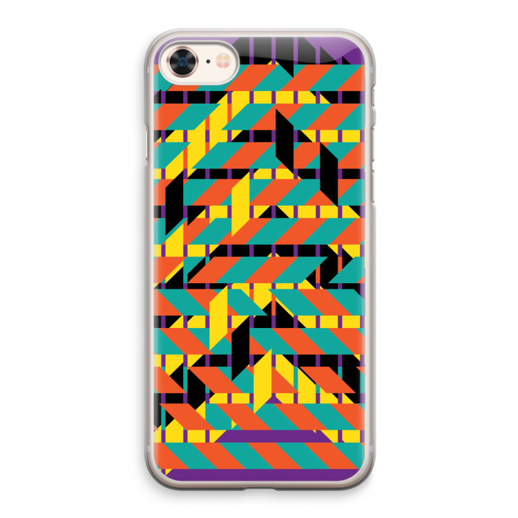 Skew Bee 2: iPhone 8 Transparant Hoesje
