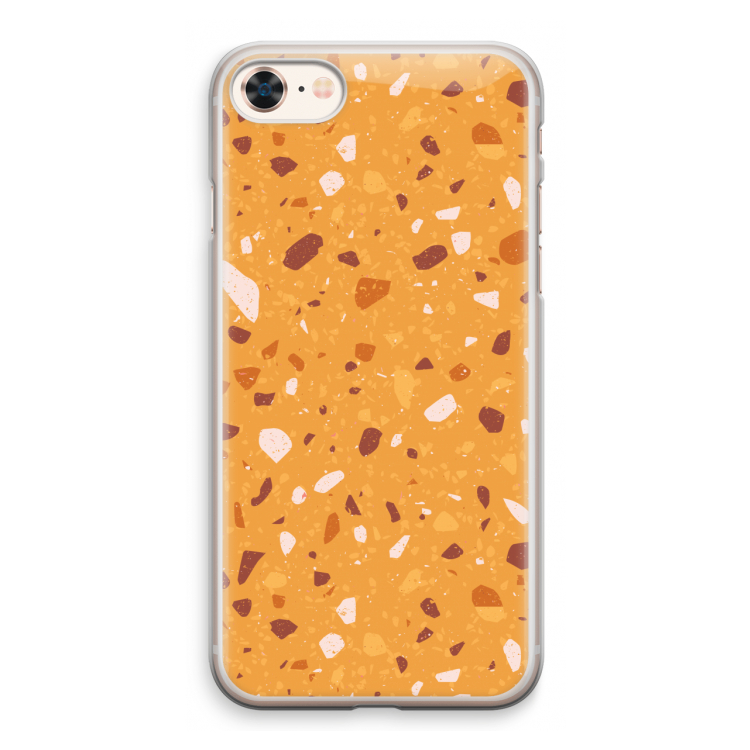 Terrazzo N°24: iPhone 8 Transparant Hoesje