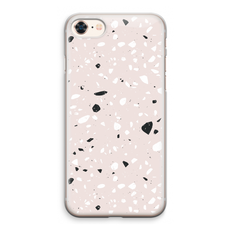 Terrazzo N°20: iPhone 8 Transparant Hoesje