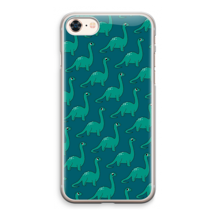 Diplodocus: iPhone 8 Transparant Hoesje