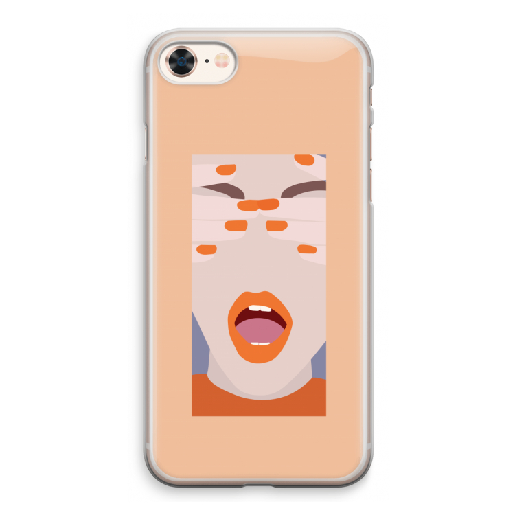 Surprise: iPhone 8 Transparant Hoesje
