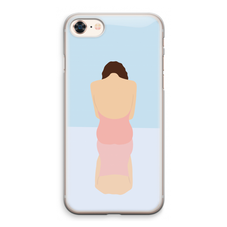 Mirror: iPhone 8 Transparant Hoesje
