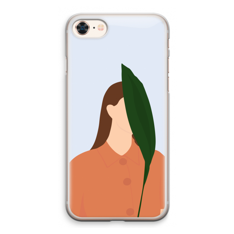 Leaf: iPhone 8 Transparant Hoesje