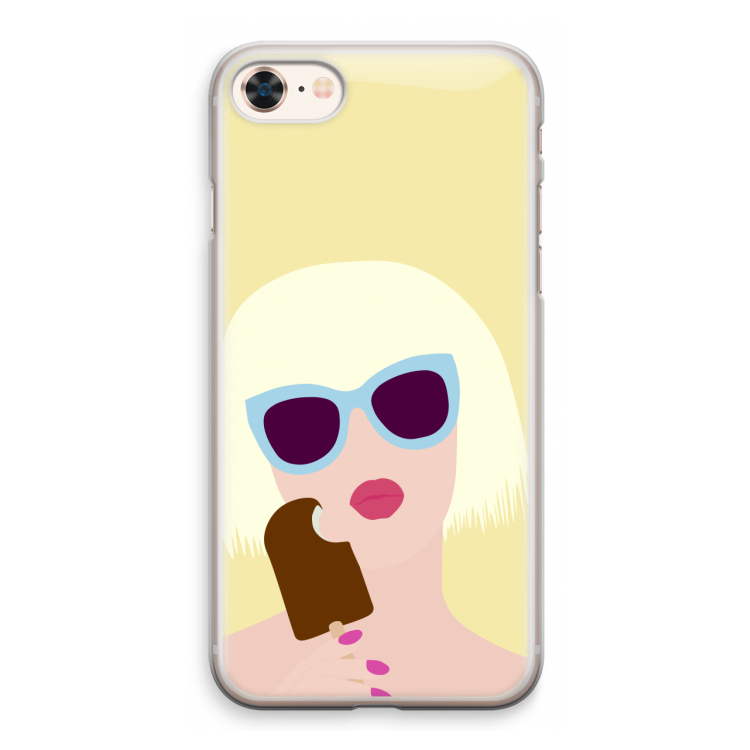 Ice cream: iPhone 8 Transparant Hoesje