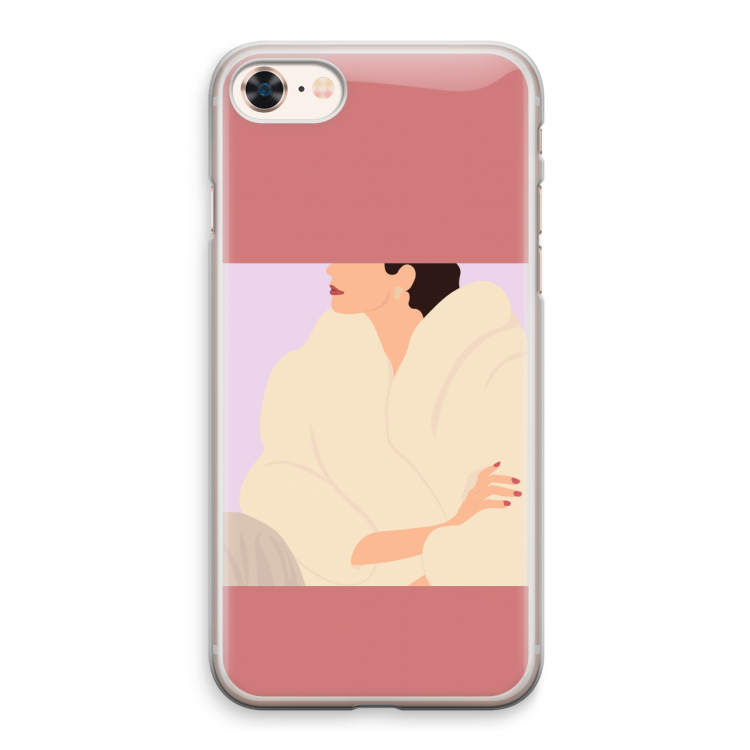 Cosy: iPhone 8 Transparant Hoesje