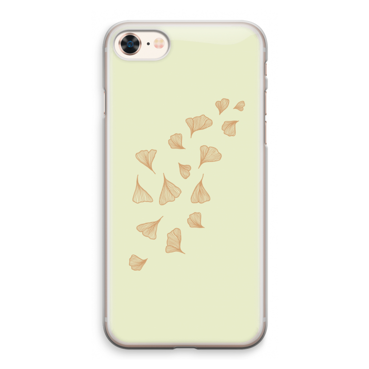 Falling Leaves: iPhone 8 Transparant Hoesje