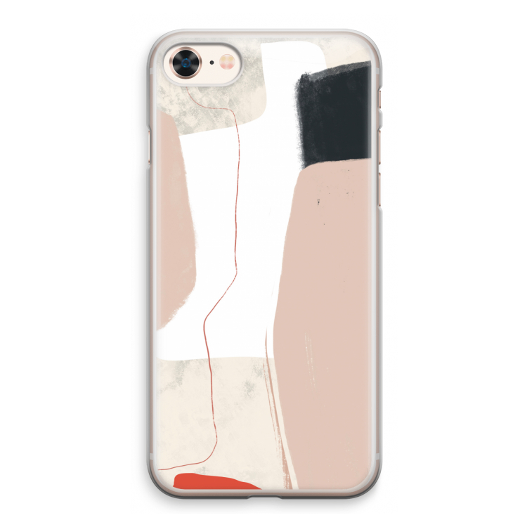 Lava: iPhone 8 Transparant Hoesje