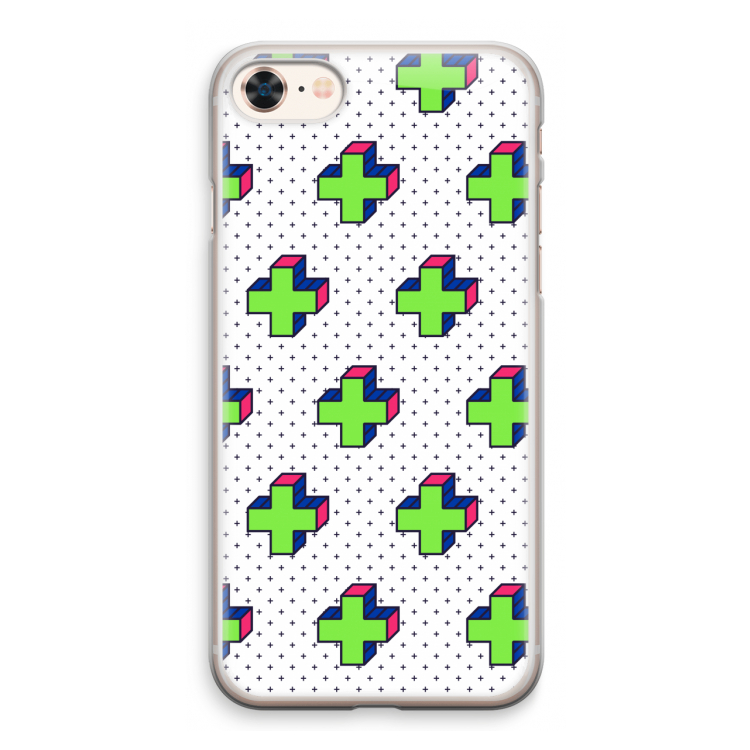 8-bit N°10: iPhone 8 Transparant Hoesje