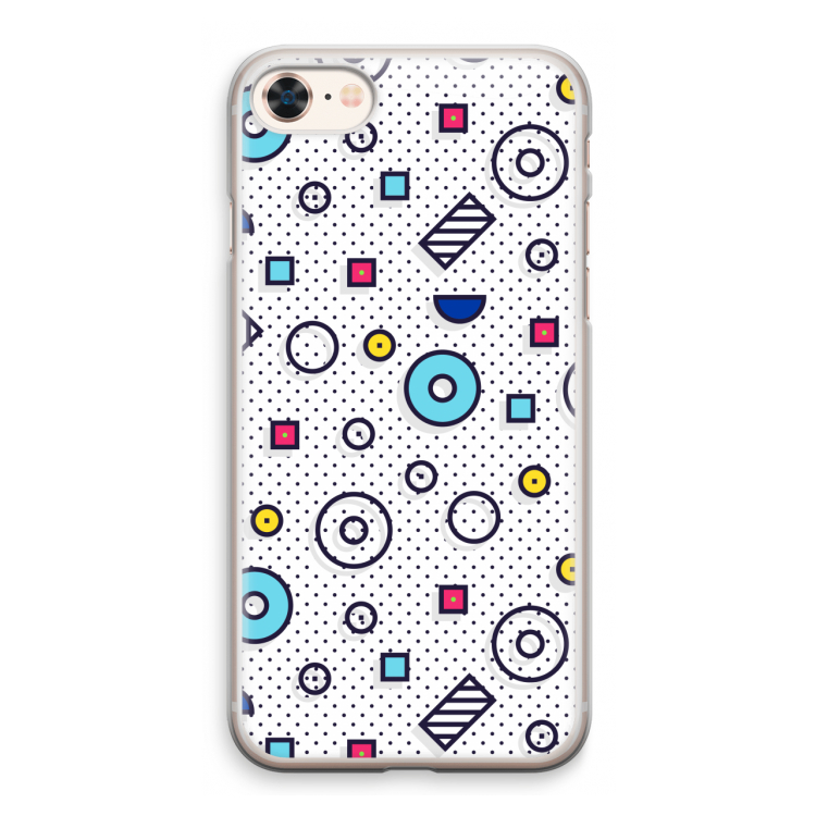 8-bit N°9: iPhone 8 Transparant Hoesje