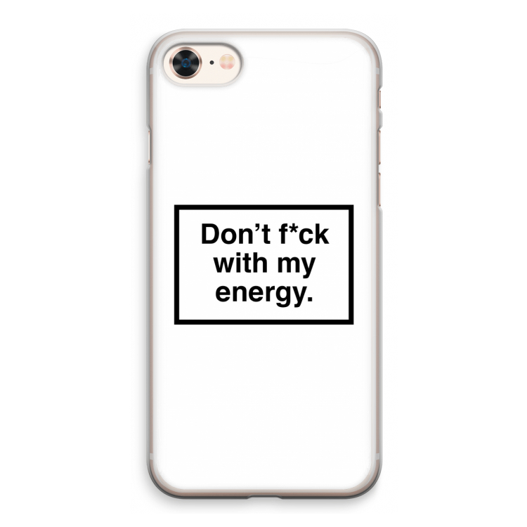 My energy: iPhone 8 Transparant Hoesje