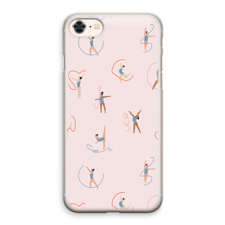 Dancing #3: iPhone 8 Transparant Hoesje