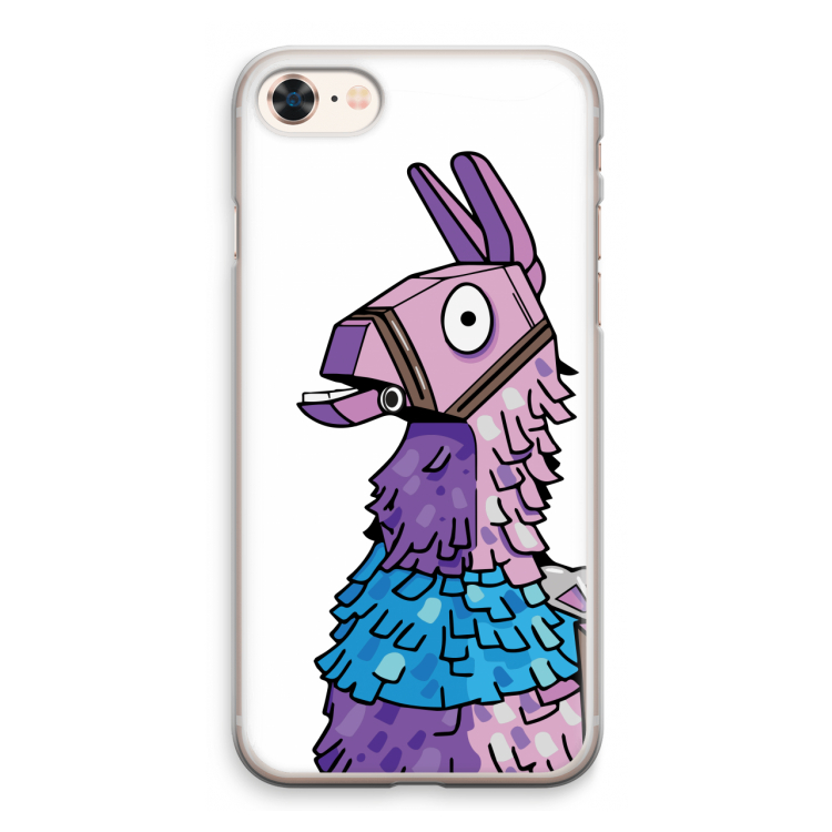 Lama: iPhone 8 Transparant Hoesje