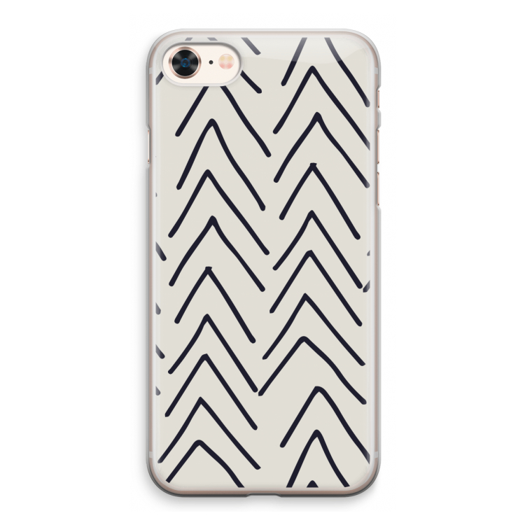 Marrakech Arrows: iPhone 8 Transparant Hoesje