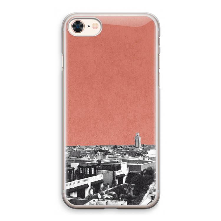 Marrakech Skyline : iPhone 8 Transparant Hoesje
