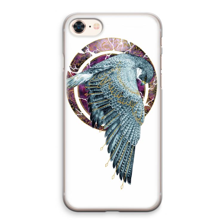 Golden Falcon: iPhone 8 Transparant Hoesje