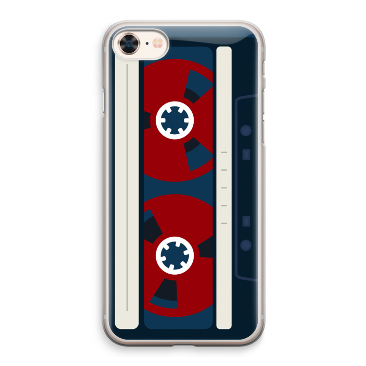 Here's your tape: iPhone 8 Transparant Hoesje