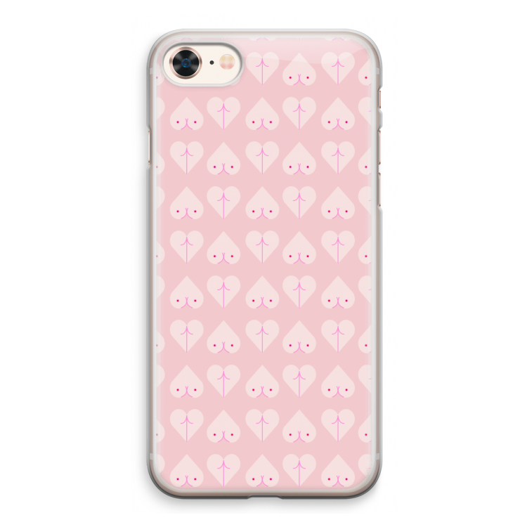 Ass 'n Titties: iPhone 8 Transparant Hoesje