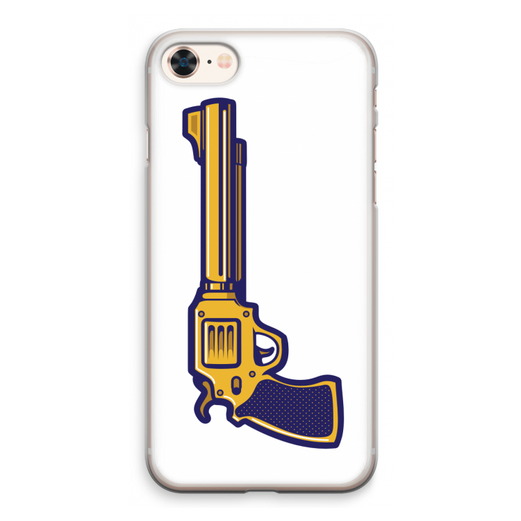 Pew Pew Pew: iPhone 8 Transparant Hoesje