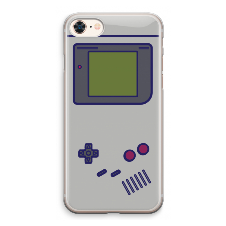 Game On: iPhone 8 Transparant Hoesje