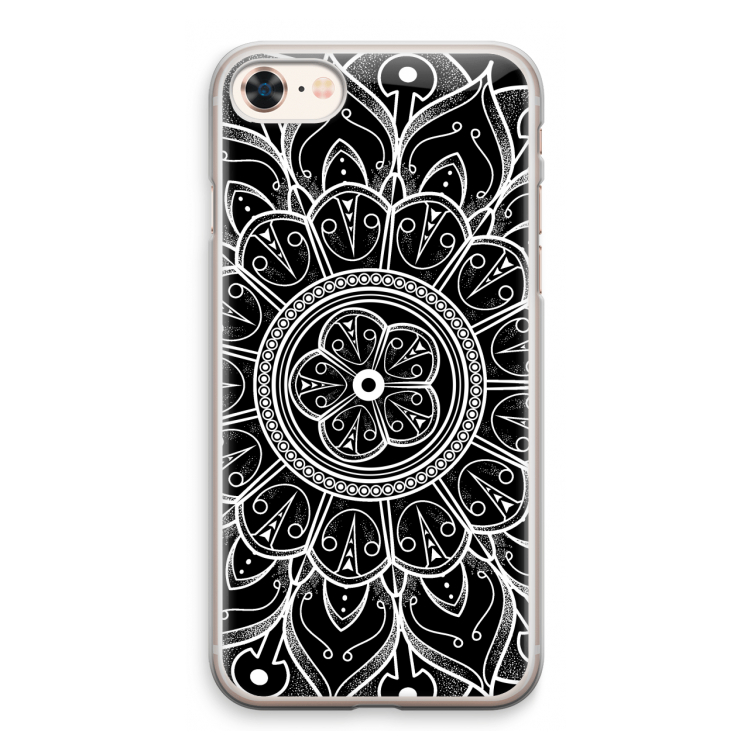 Roses Are Red: iPhone 8 Transparant Hoesje