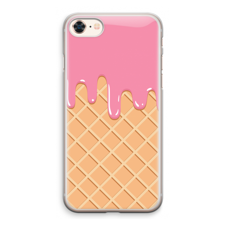Ice cream: iPhone 8 Transparant Hoesje