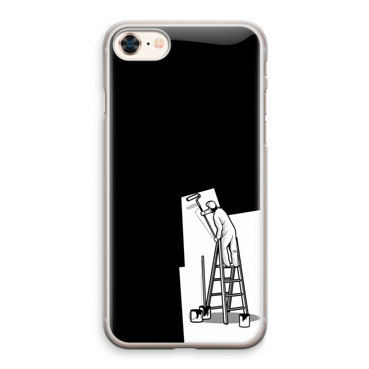 Musketon Painter: iPhone 8 Transparant Hoesje