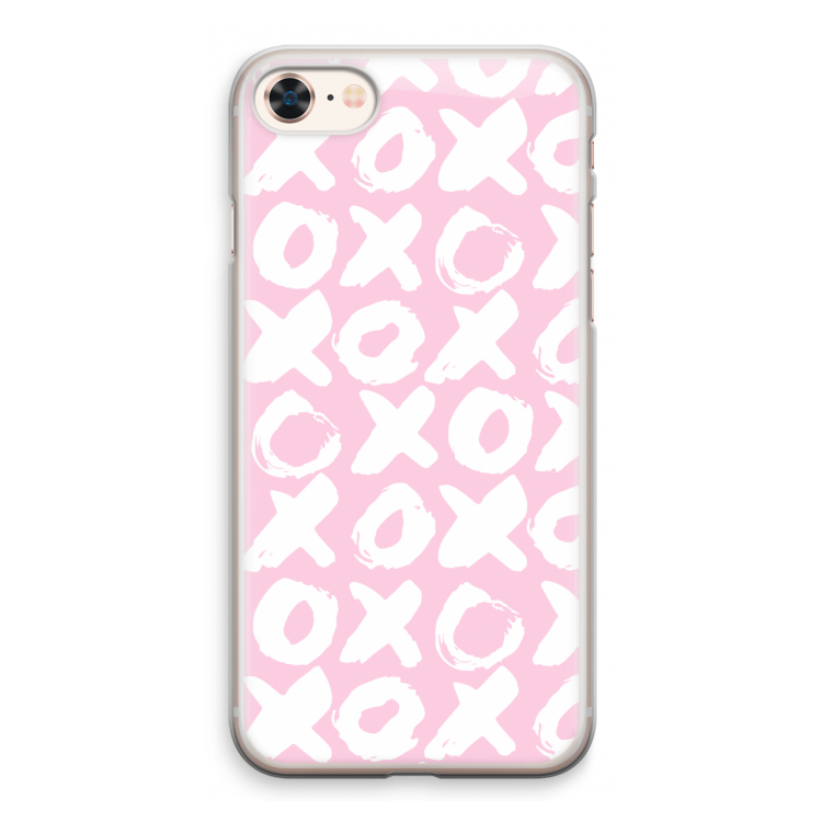 XOXO: iPhone 8 Transparant Hoesje