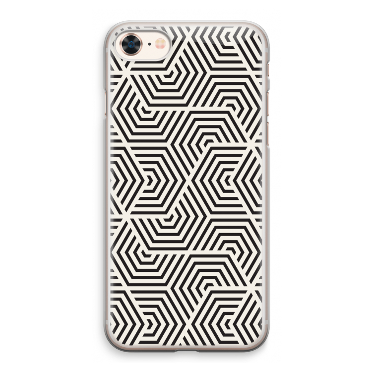 Magic pattern: iPhone 8 Transparant Hoesje