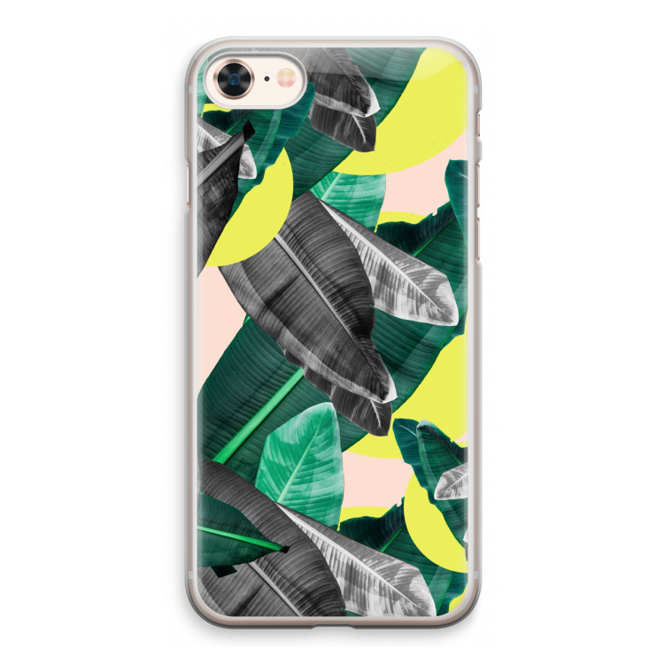 Fantasie jungle: iPhone 8 Transparant Hoesje