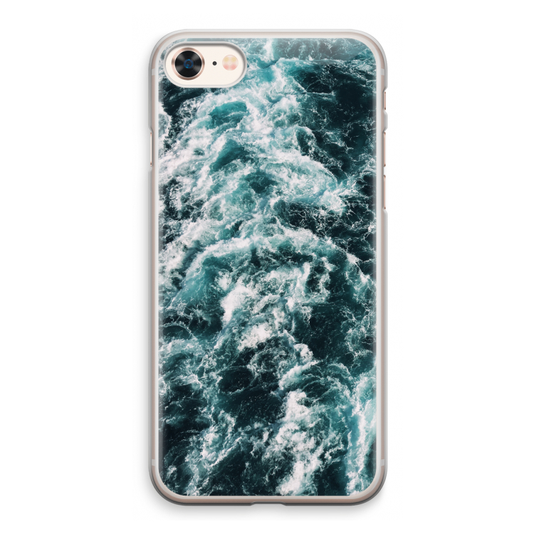 Zee golf: iPhone 8 Transparant Hoesje
