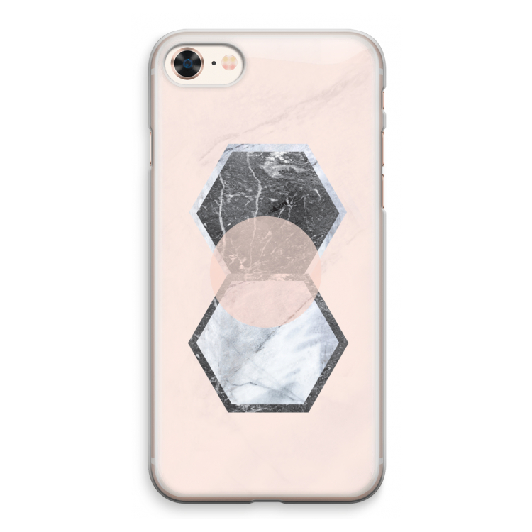 Creatieve toets: iPhone 8 Transparant Hoesje