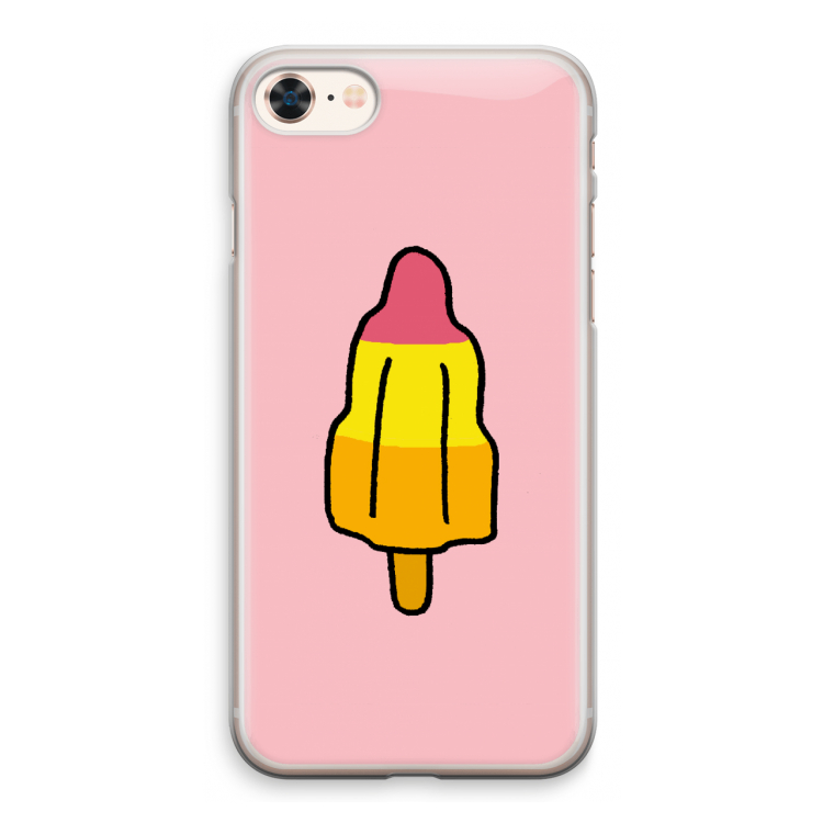 Raketijsje: iPhone 8 Transparant Hoesje
