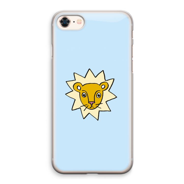 Kleine leeuw: iPhone 8 Transparant Hoesje