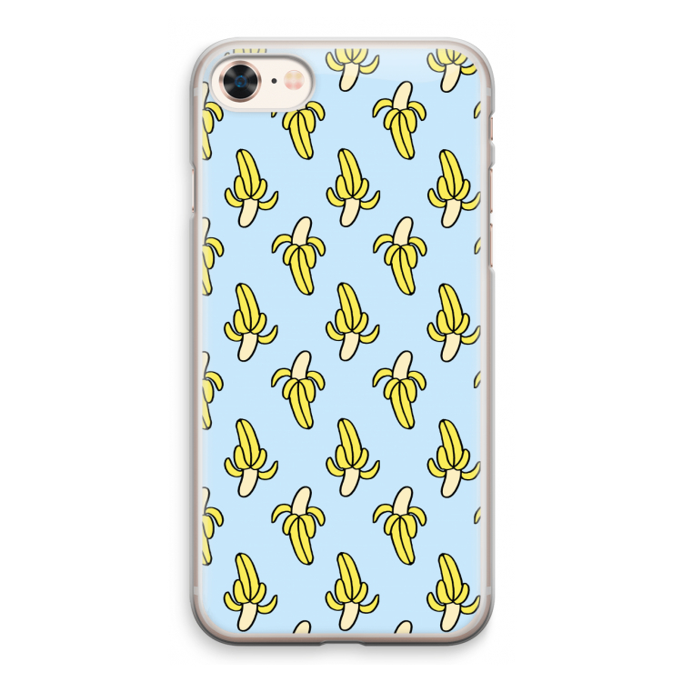 Bananas: iPhone 8 Transparant Hoesje