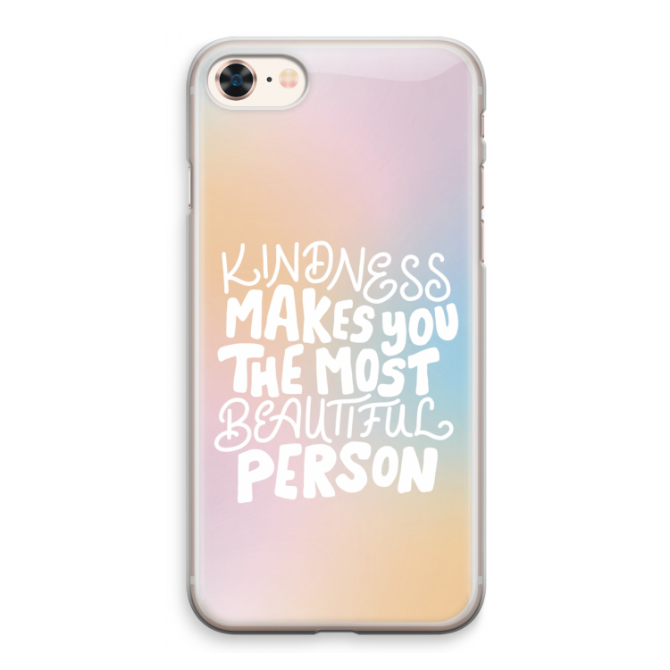 The prettiest: iPhone 8 Transparant Hoesje