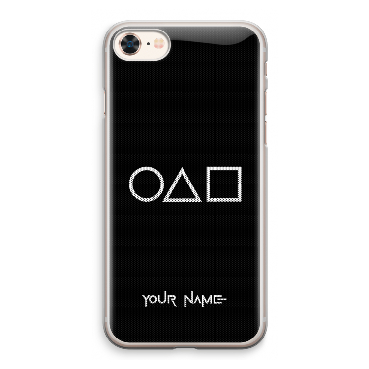 Squid Game: iPhone 8 Transparant Hoesje
