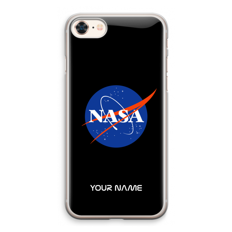 NASA: iPhone 8 Transparant Hoesje