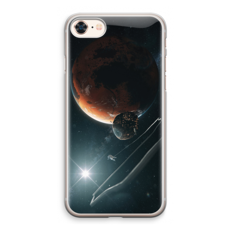 Mars Renaissance: iPhone 8 Transparant Hoesje